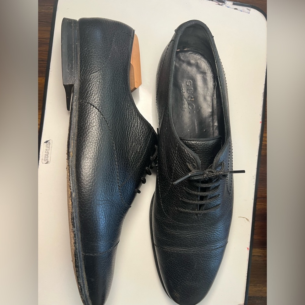 Whole cut Gucci Oxfords